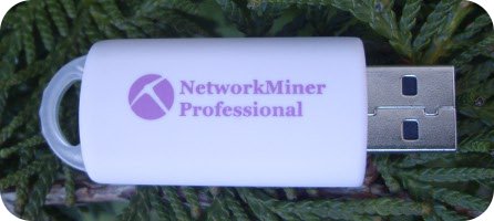 NetworkMiner Professional USB flash drive